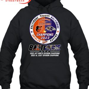 Baltimore Ravens Baltimore Orioles The Champions T-Shirt