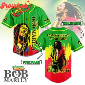 Bob Marley Love Is All Live Baseball Jacket