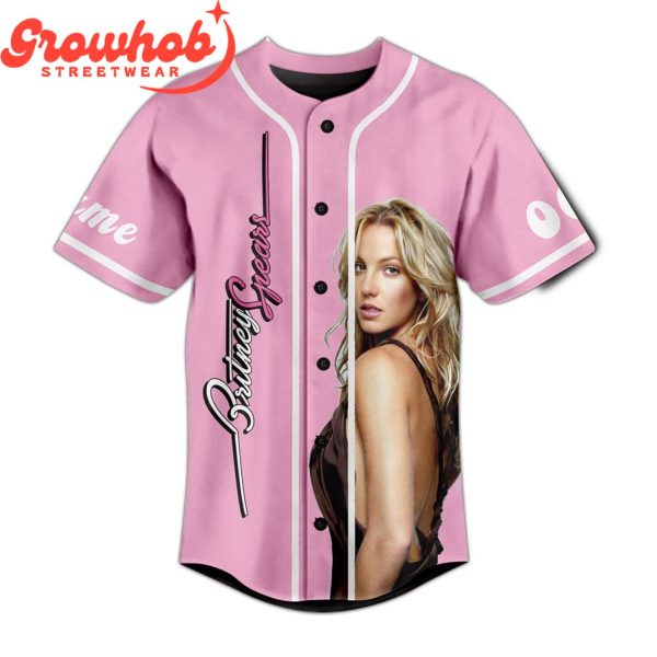 Britney Spears Valentine Personalized Baseball Jersey