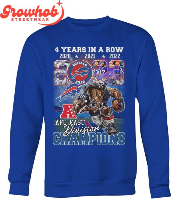 Buffalo Bills AFC East Division Champions T-Shirt