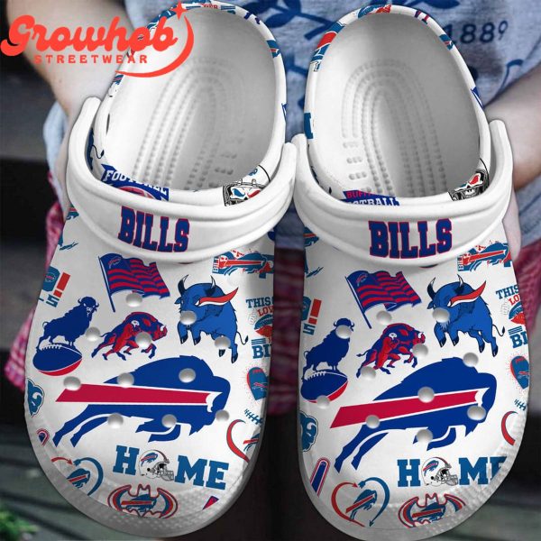 Buffalo Bills Champs Love Fan Crocs Clogs