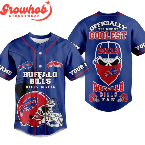 Buffalo Bills Coolest Fan Personalized Baseball Jersey