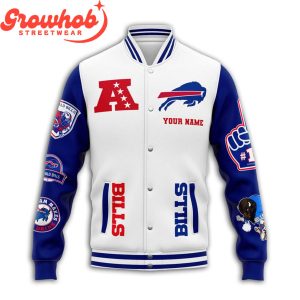 Buffalo Bills Football 1960 Fan Personalized Baseball Jacket