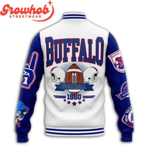 Buffalo Bills Football 1960 Fan Personalized Baseball Jacket