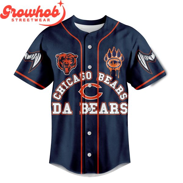 Chicago Bears Monsters Of The Midway Baseball Jersey