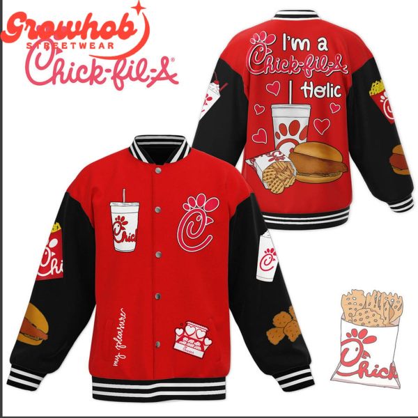 Chick-fil-A Fan Food Lover Baseball Jacket