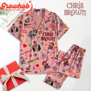 Chris Brown Valentine Polyester Pajamas Set