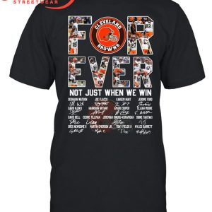 Cleveland Browns Legends Frank Beall Ryan Jim Brown T-Shirt