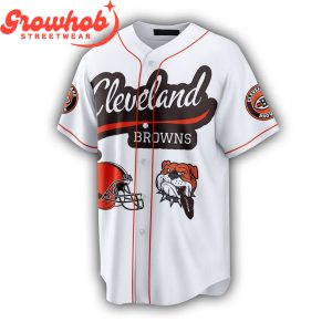 Cleveland Browns Personalized Fan Baseball Jersey