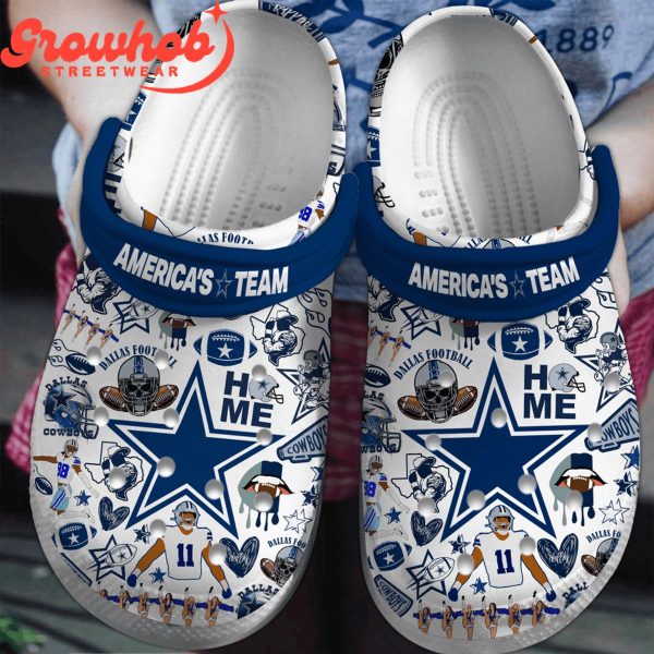 Dallas Cowboys American Team Crocs Clogs