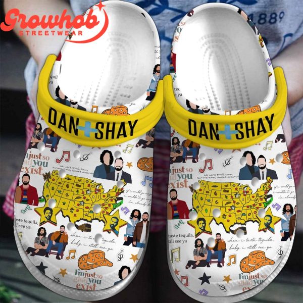Dan + Shay America Fan Crocs Clogs