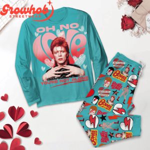 David Bowie Valentine Star Fan Polyester Pajamas Set