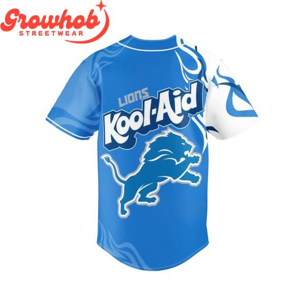 Detroit Lions Kool-Aid Fan Baseball Jersey