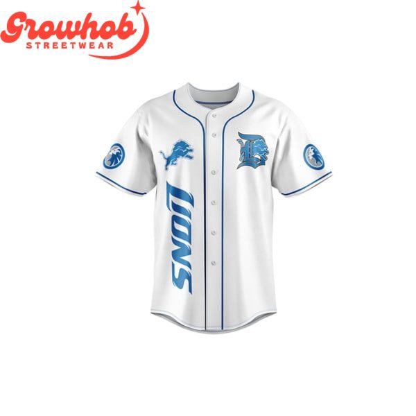 Detroit Lions Kool-Aid Playoff Bound Fan Baseball Jersey