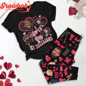 Drake In Love Fan Valentine Fleece Pajamas Set