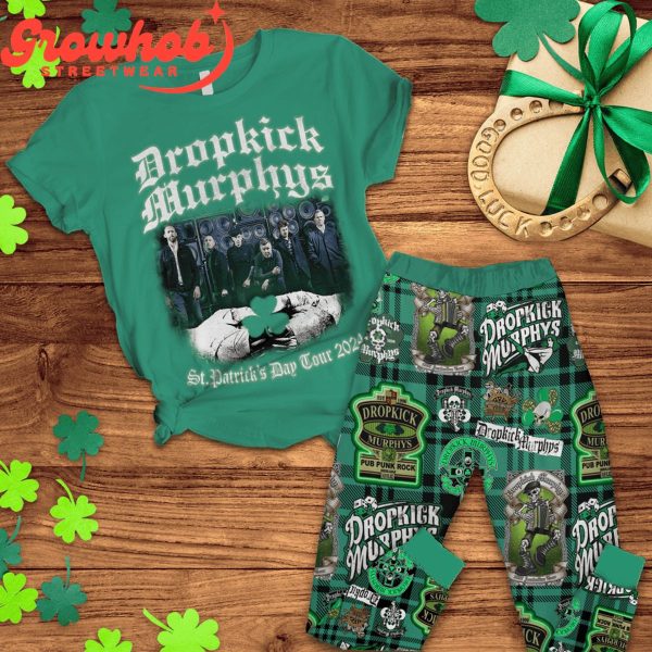 Dropkick Murphys St. Patrick’s Day Fleece Pajamas Set