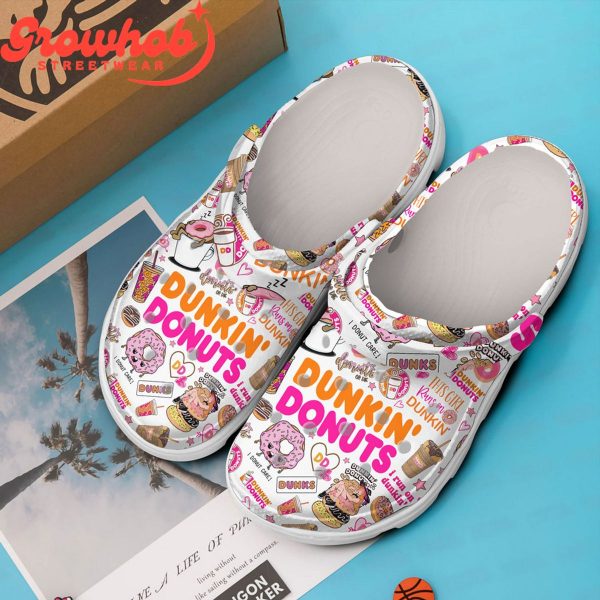 Dunkin’ Donuts Foodie Fan Crocs Clogs