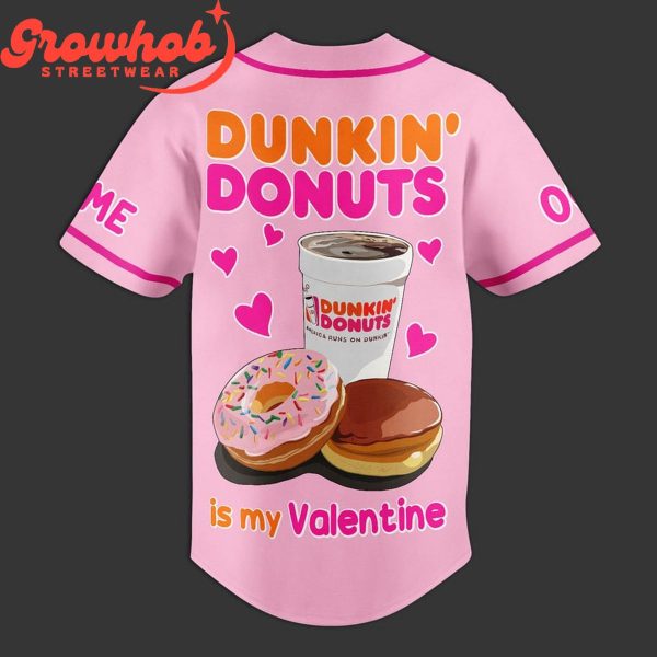 Dunkin’ Donuts Foodie Fan Personalized Baseball Jersey