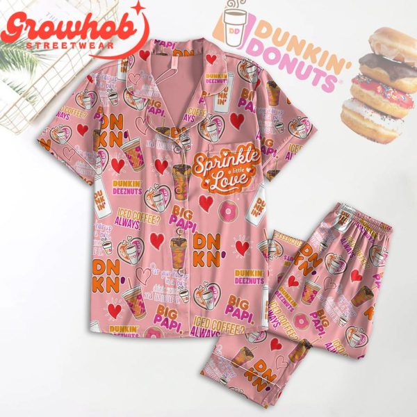 Dunkin’ Donuts Foodie Fan Polyester Pajamas Set