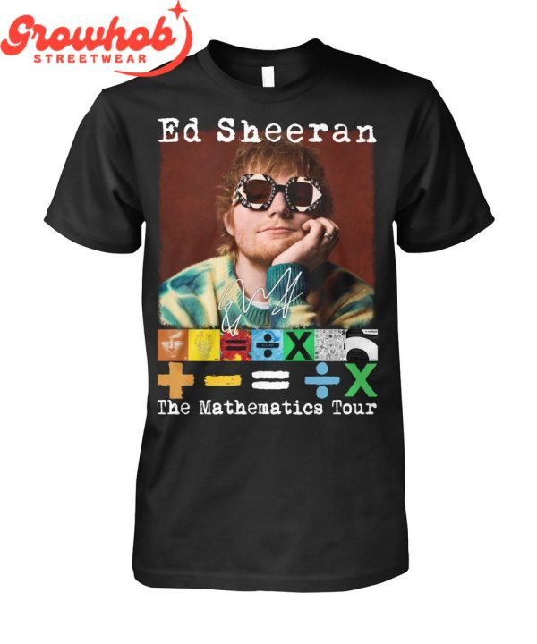 Ed Sheeran The Mathematics Tour Fan T-Shirt