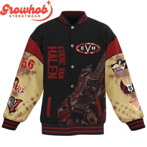 Eddie Van Halen Until You Begin Baseball Jacket