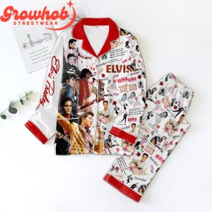 Elvis Presley Best Of All Time Polyester Pajamas Set