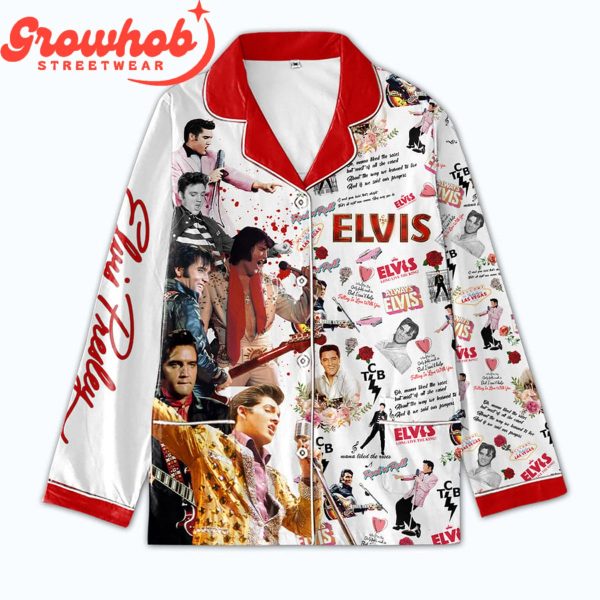 Elvis Presley Best Of All Time Polyester Pajamas Set