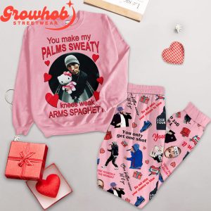 Eminem Valentine Pink Fleece Pajamas Set