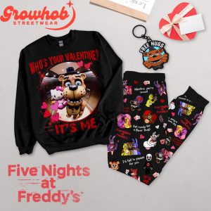 Five Nights at Freddy’s Your Valentine Fleece Pajamas Set Long Sleeve