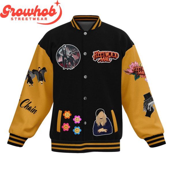 Fleetwood Mac Listen To Wind Blow Baseball Jacket