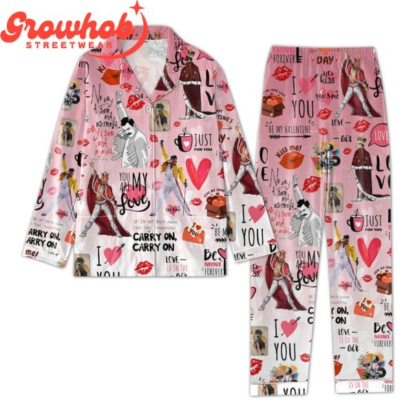 Freddie Mercury Fan Love Polyester Pajamas Set