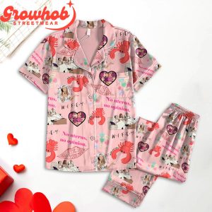 Friend Rachel Wifey Valentine Polyester Pajamas Set