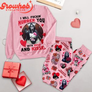 Ghostface Valentine Fever Fleece Pajamas Set