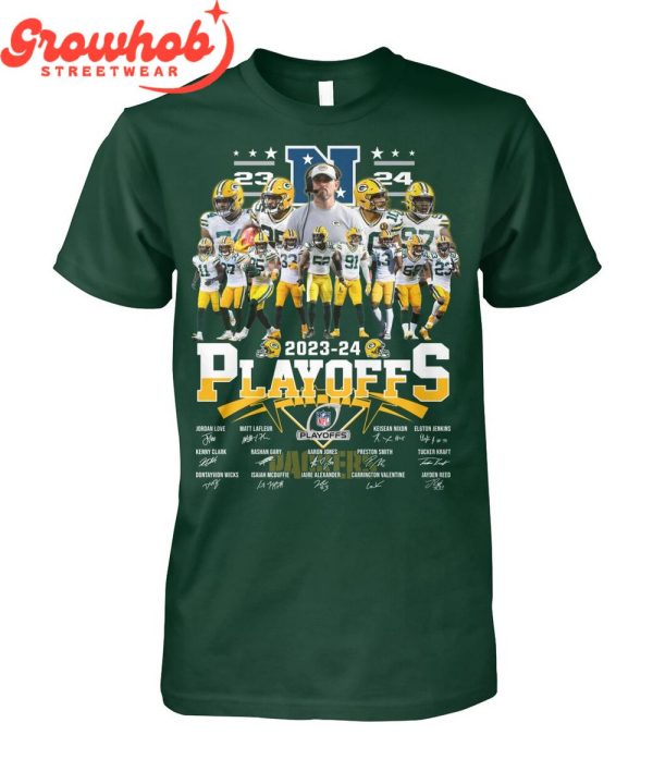 Green Bay Packers 2023-2024 Playoffs T-Shirt