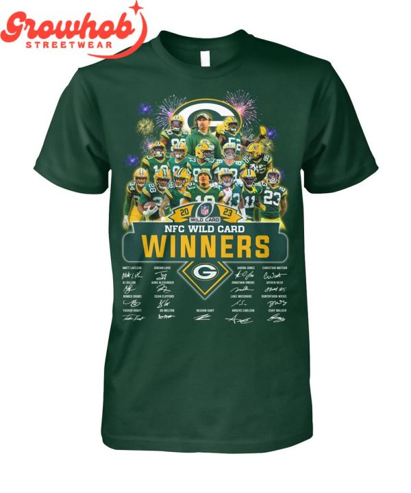 Green Bay Packers NFC Wild Card Playoffs Winner T-Shirt