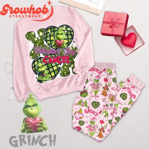 Grinch Lil Miss Grinch Valentine’s Day Fleece Pajamas Set