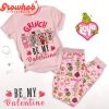 Gun N’ Rose Valentine’s Day Fleece Pajamas Set