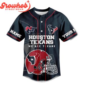 Houston Texans Coolest Fan Personalized Baseball Jersey