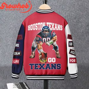 Houston Texans Go Texans Baseball Jacket