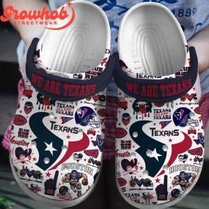 Houston Texans Proud Texas Fan Crocs Clogs