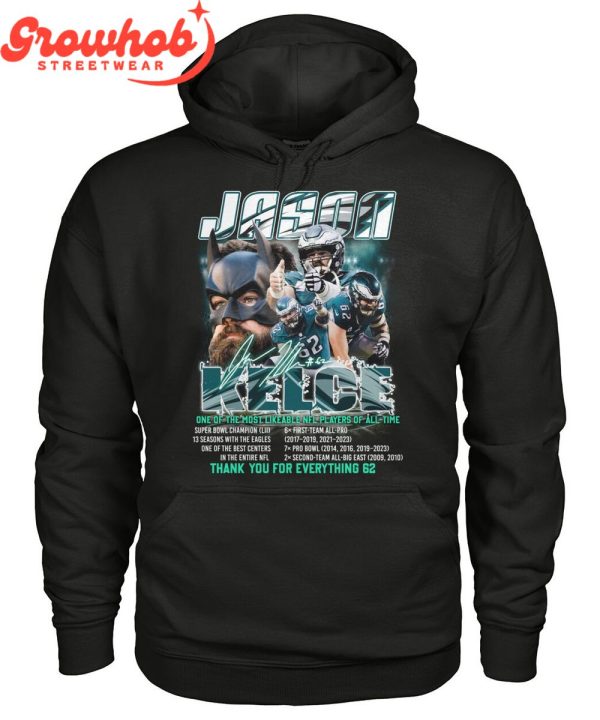 Jason Kelce Philadelphia Eagles Thank You T-Shirt