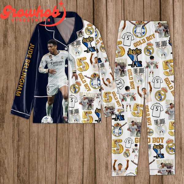 Jude Bellingham Real Madrid Star Polyester Pajamas Set
