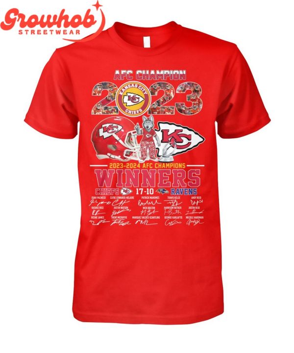 Kansas City Chiefs AFC Champions To Super Bowl T-Shirt