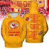 Kansas City Chiefs American Football Conference Champions Hoodie Shirts Red