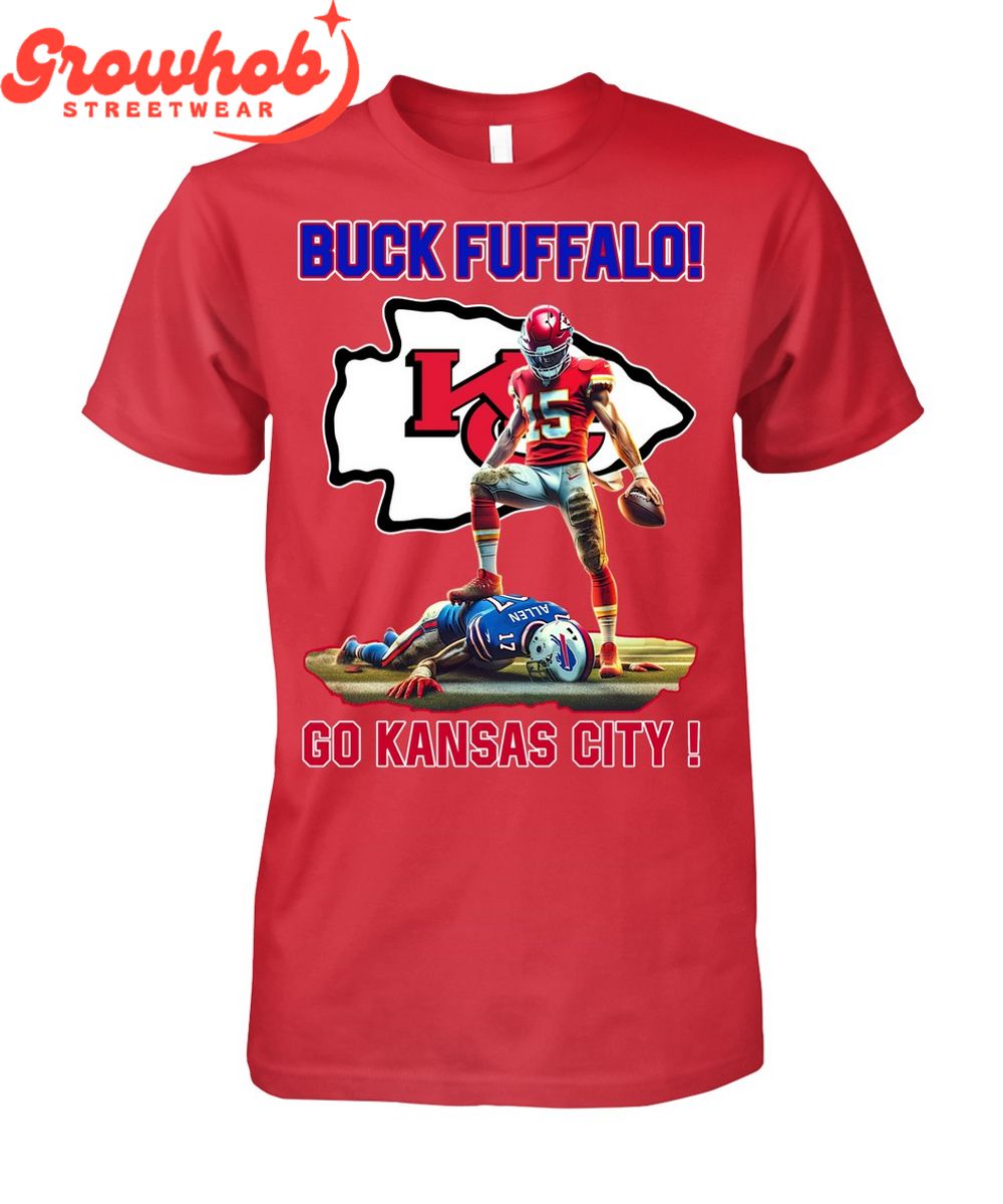 Kansas City Chiefs Buck Fuffalo Go Chiefs T-Shirt