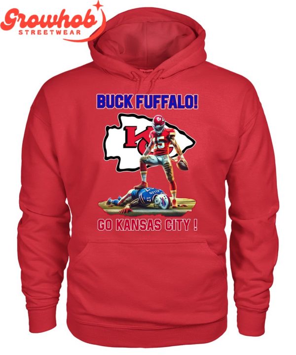 Kansas City Chiefs Buck Fuffalo Go Chiefs T-Shirt