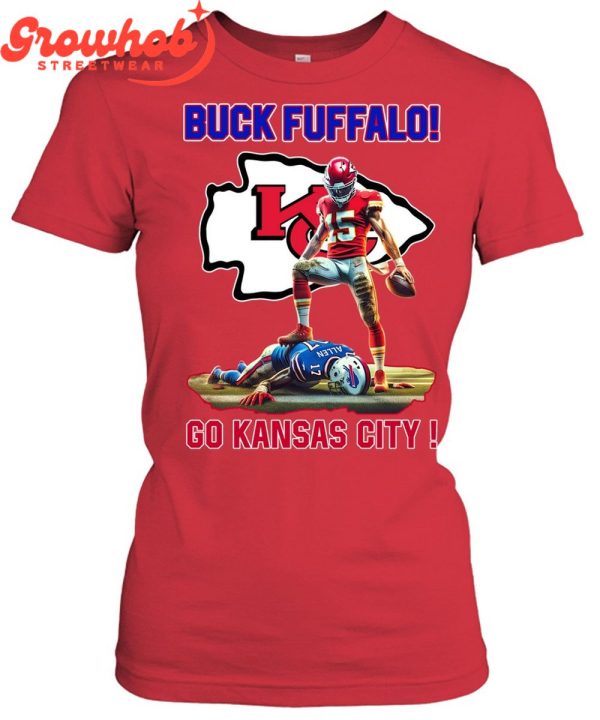 Kansas City Chiefs Buck Fuffalo Go Chiefs T-Shirt