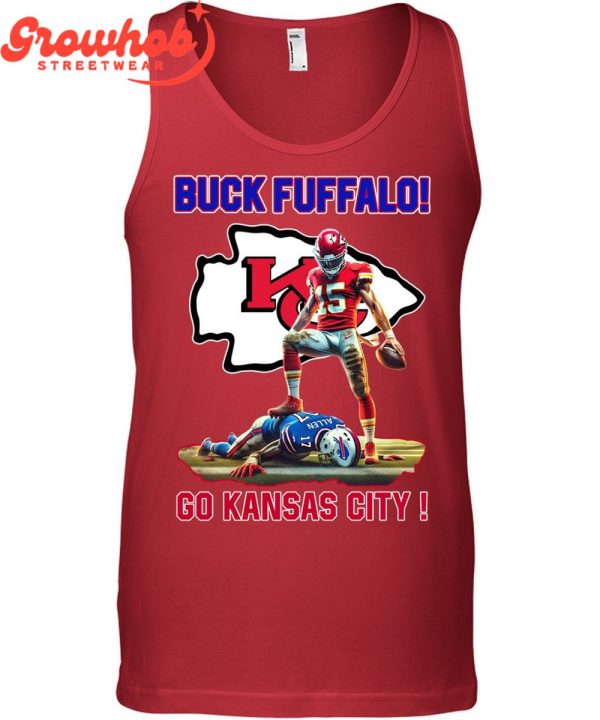 Kansas City Chiefs Buck Fuffalo Go Chiefs T-Shirt