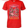 Kansas City Chiefs Mahomes Kelce Most Receivers  T-Shirt