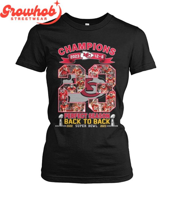 Kansas City Chiefs Champions Perfect Season T-Shirt